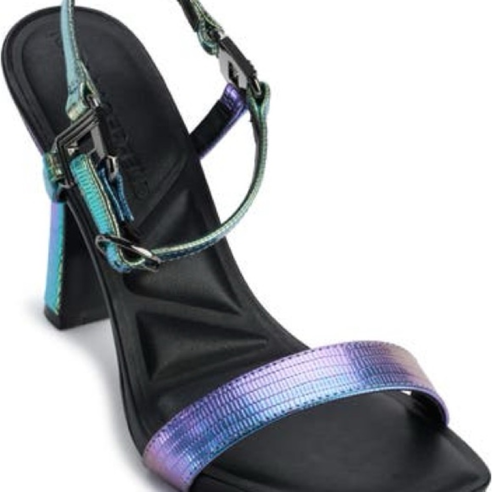 Cybil Ankle Strap Sandal KARL LAGERFELD PARIS
